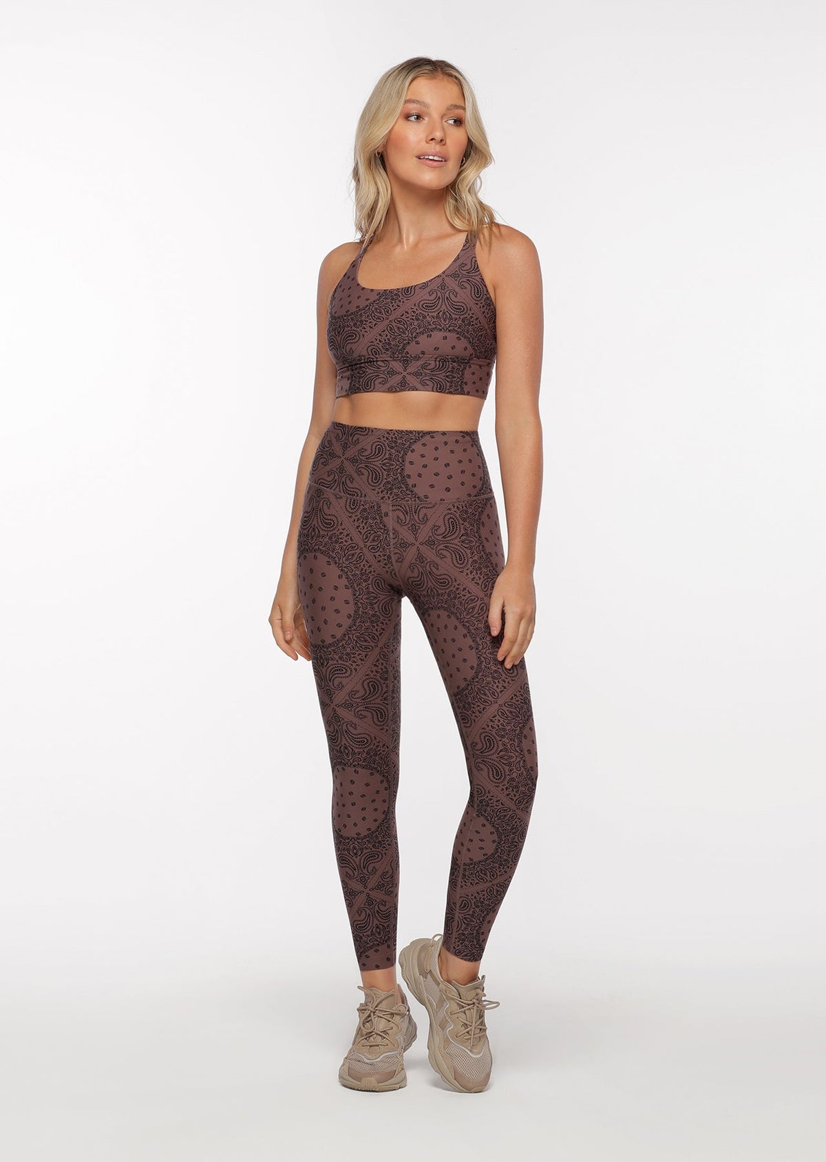 Bandana Booty Shaper Full Length Leggings