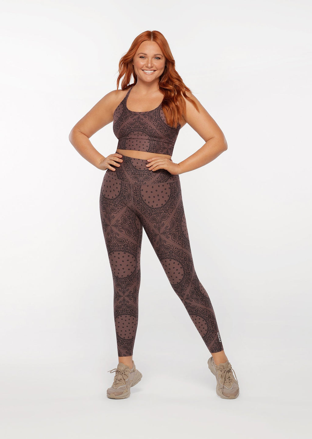 Bandana Booty Shaper Full Length Leggings