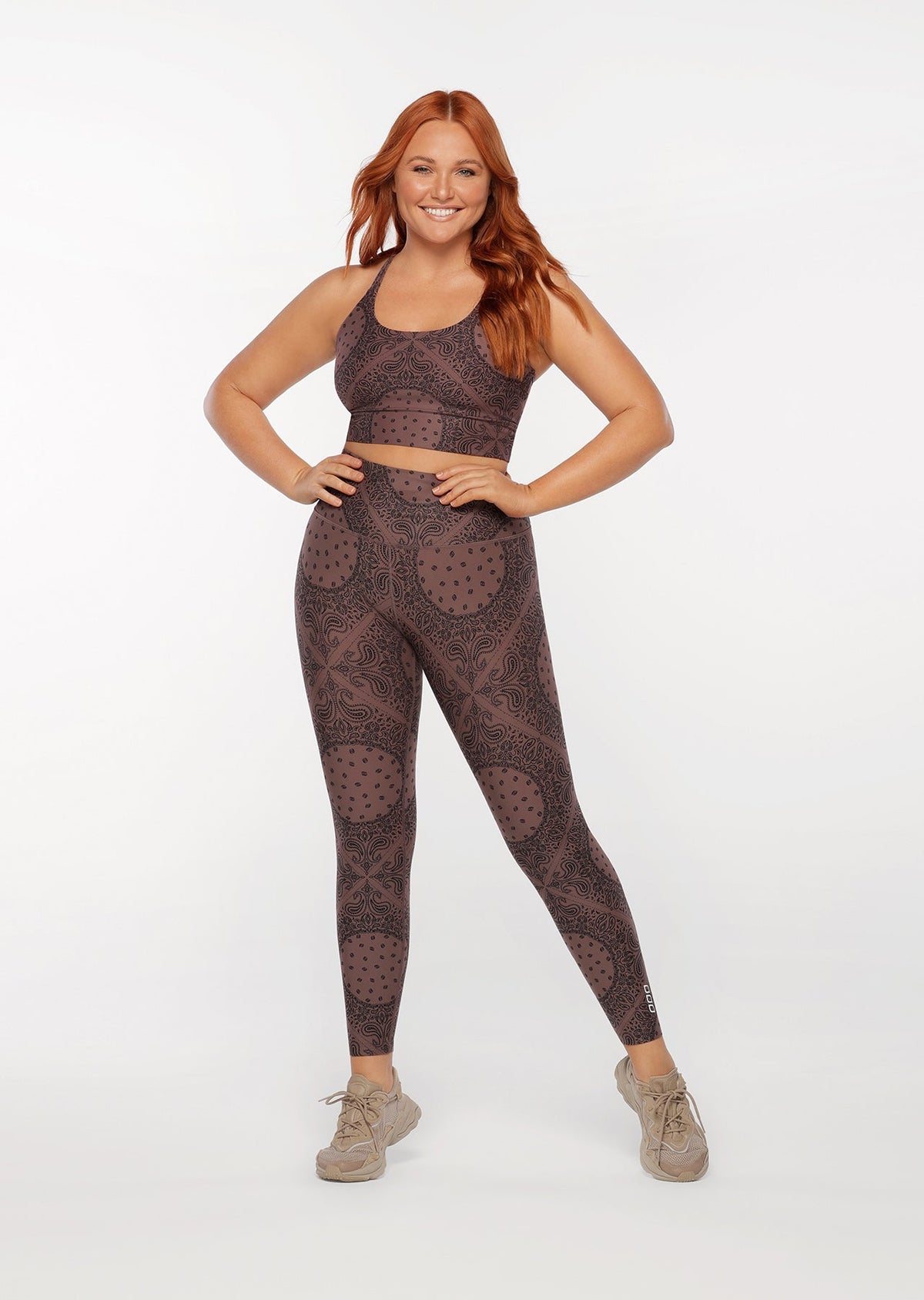 Bandana Booty Shaper Full Length Leggings