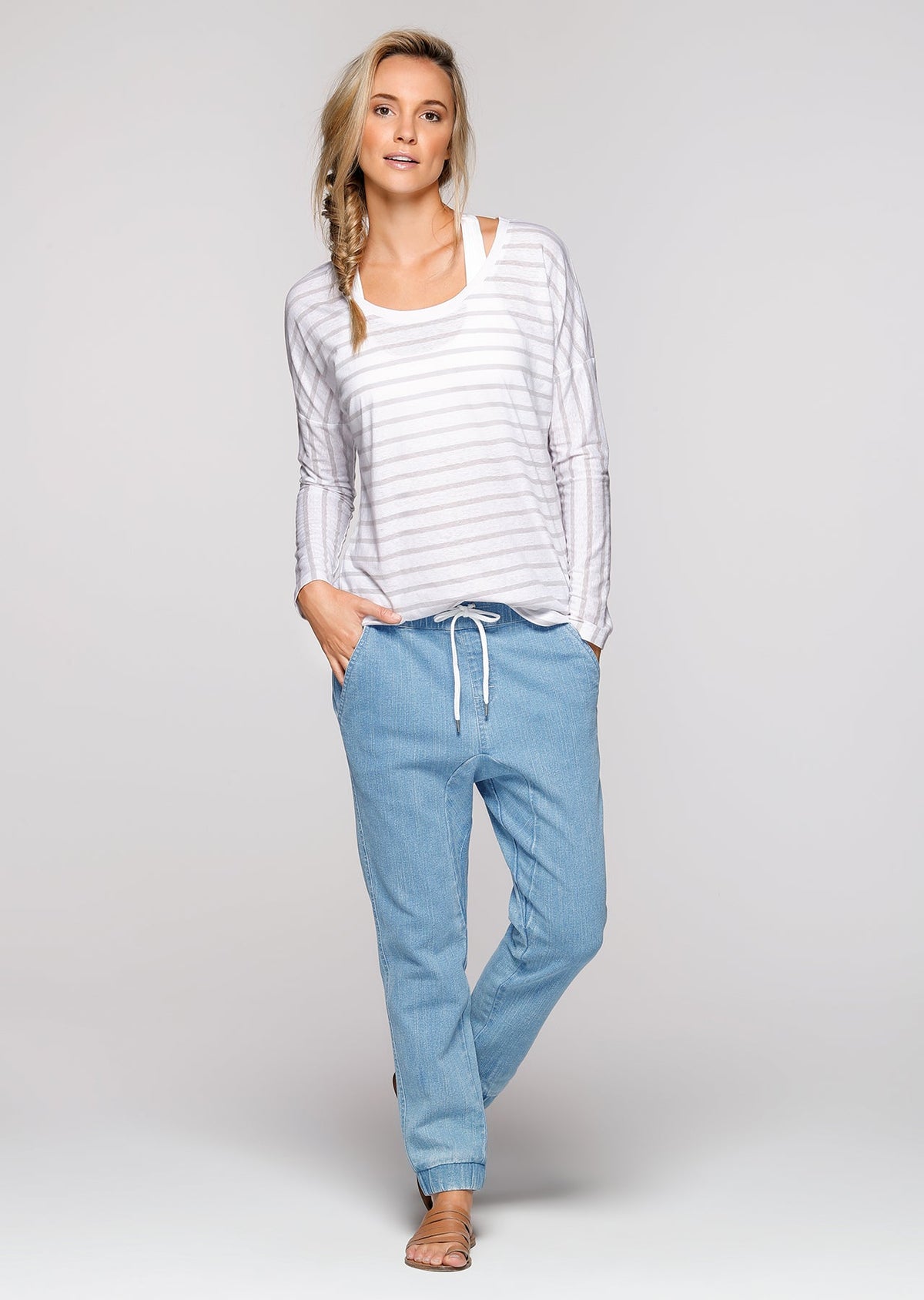 Belle L/Slv Casual Top