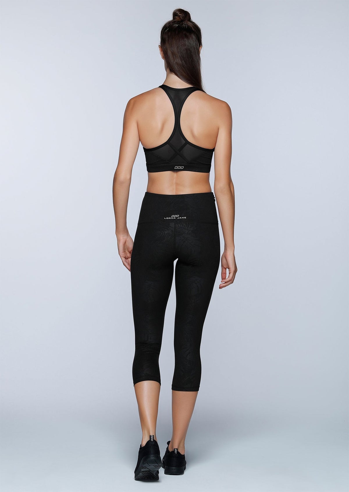 Black Luxe Palm 7/8 Tight