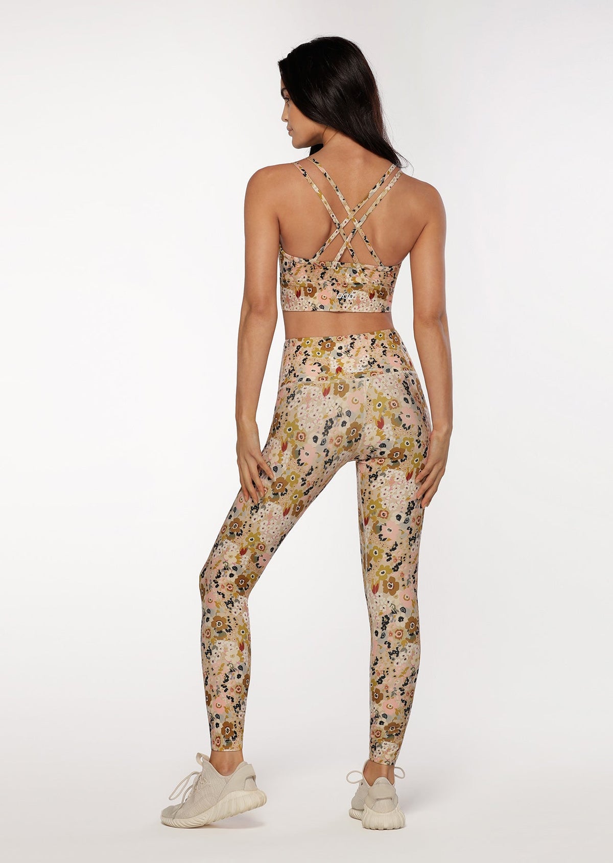 Boho Floral Ankle Biter Leggings