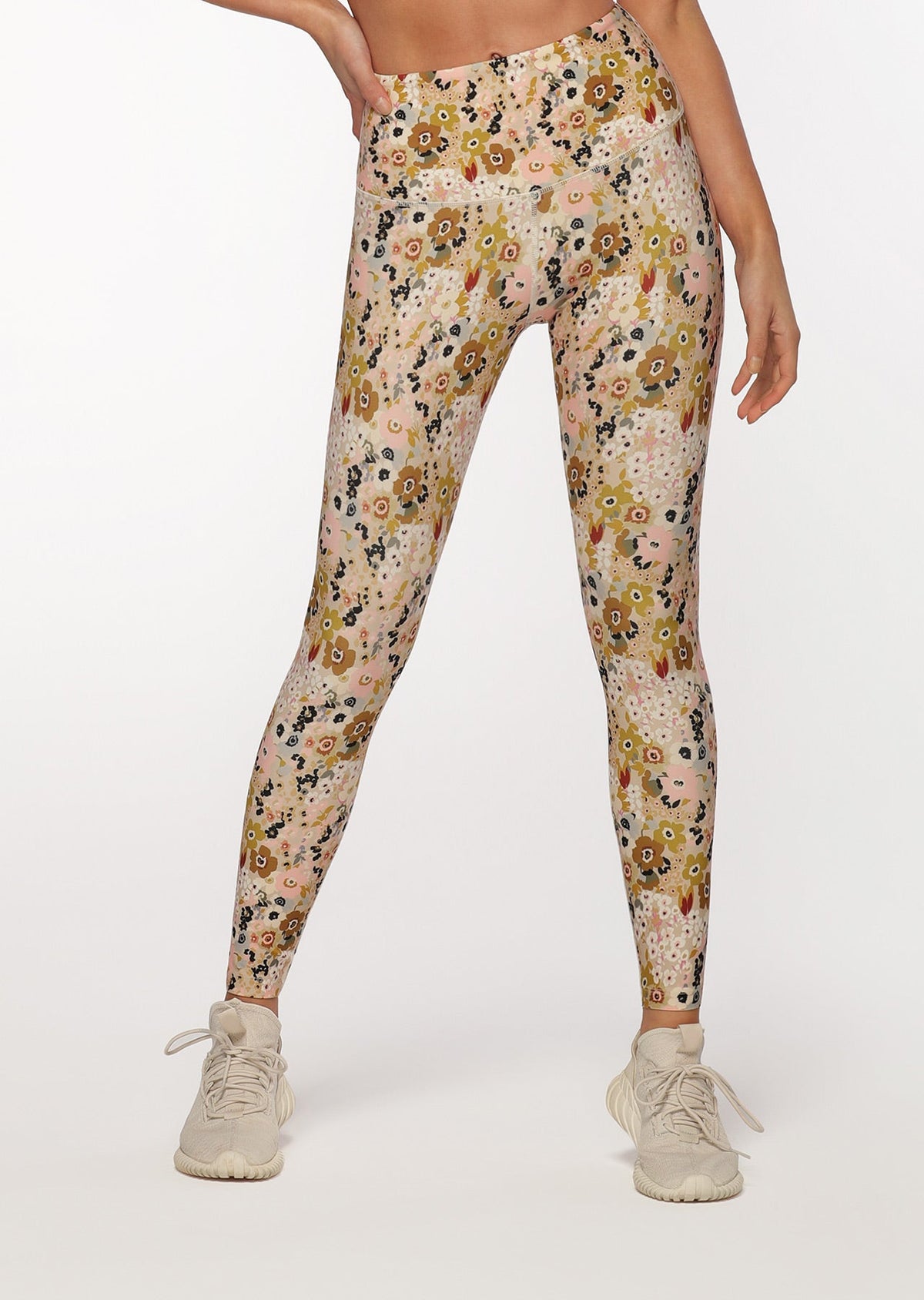 Boho Floral Ankle Biter Leggings