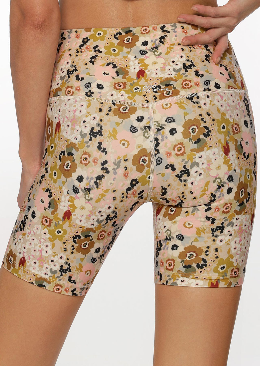 Boho Floral Bike Shorts