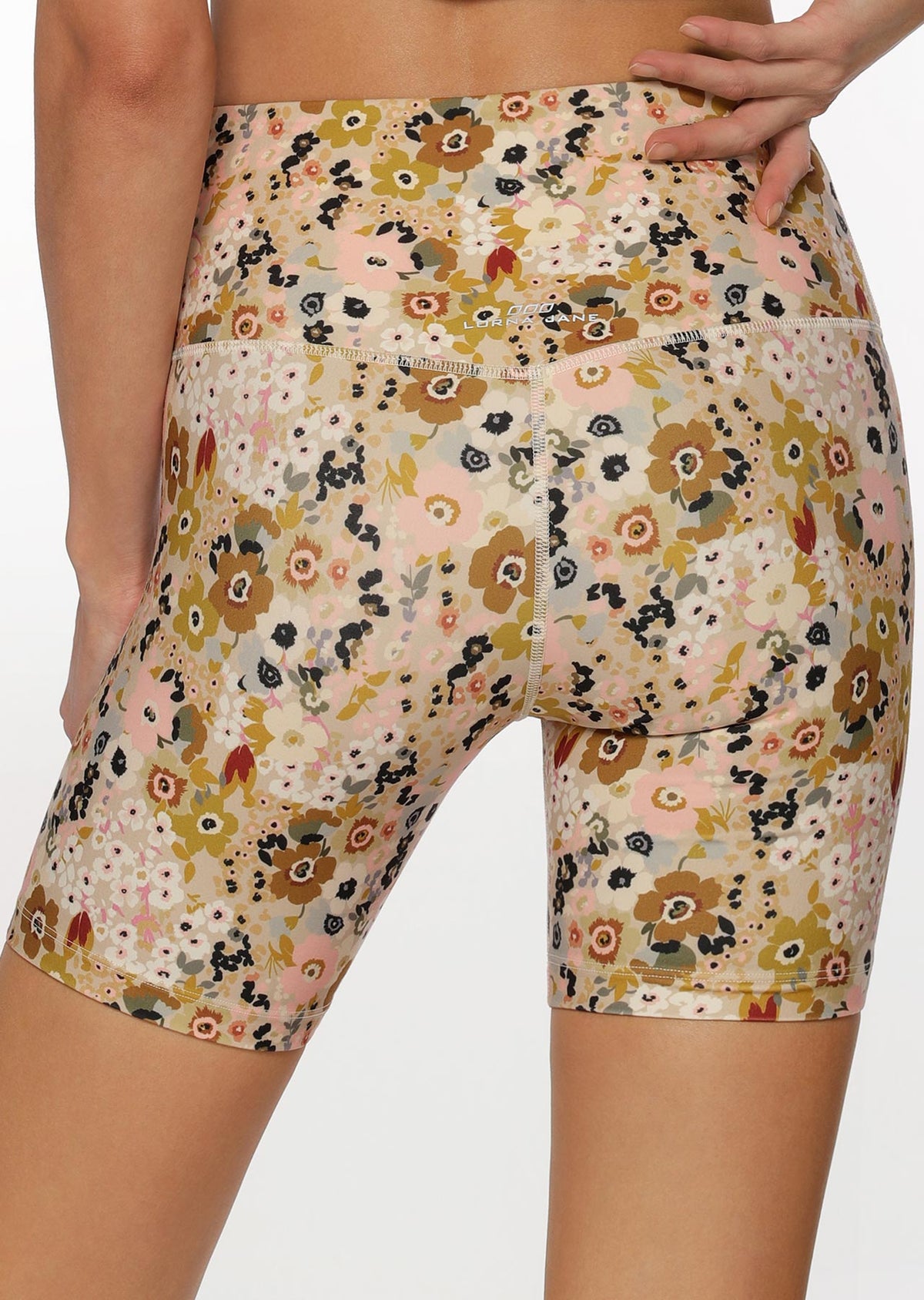 Boho Floral Bike Shorts