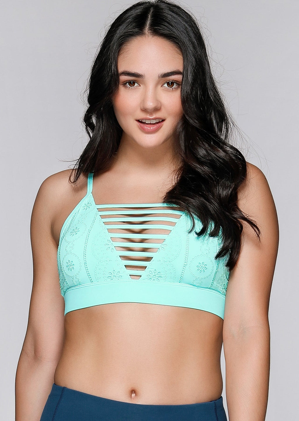 Broderie Sports Bra