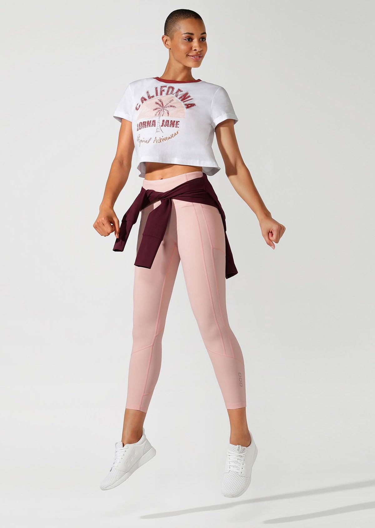Cali Cropped Short Sleeve Tee