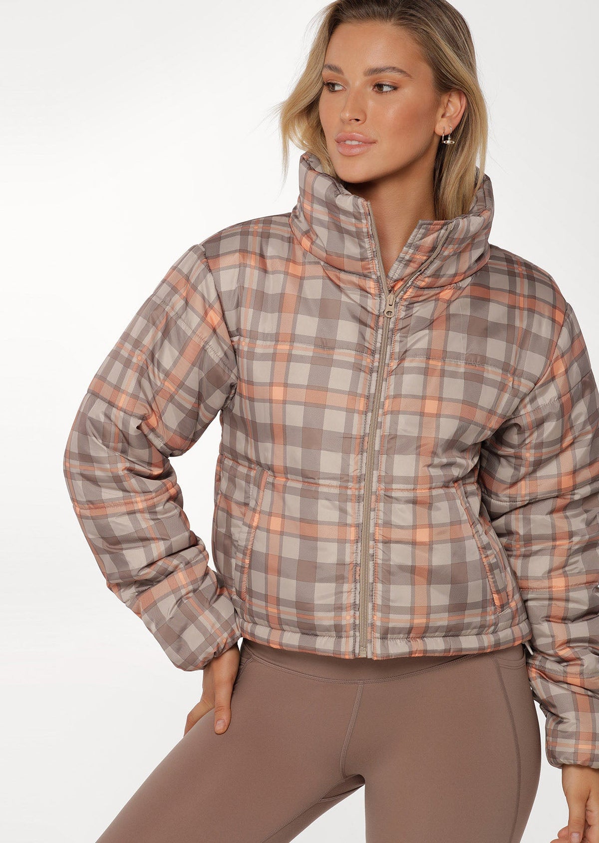Check Mate Puffa Jacket