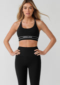 Checked Out Sports Bra