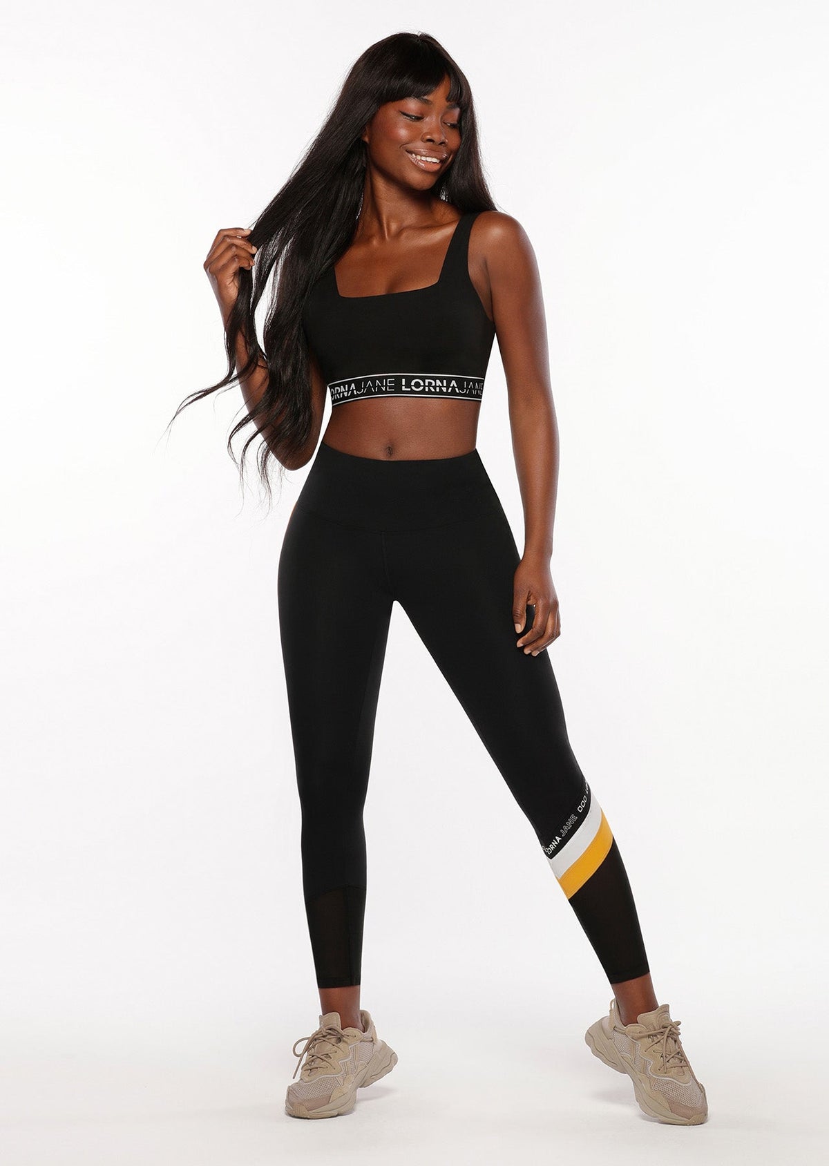 Colour Block Core Full Length Leggings