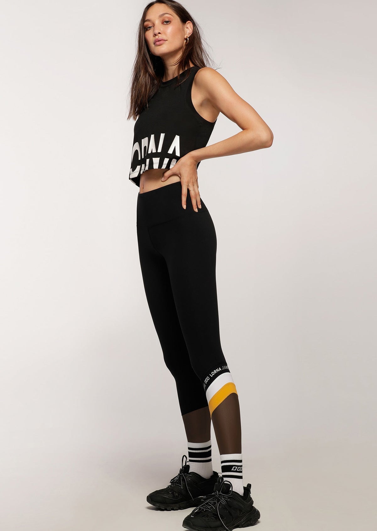 Colour Block Core Full Length Leggings