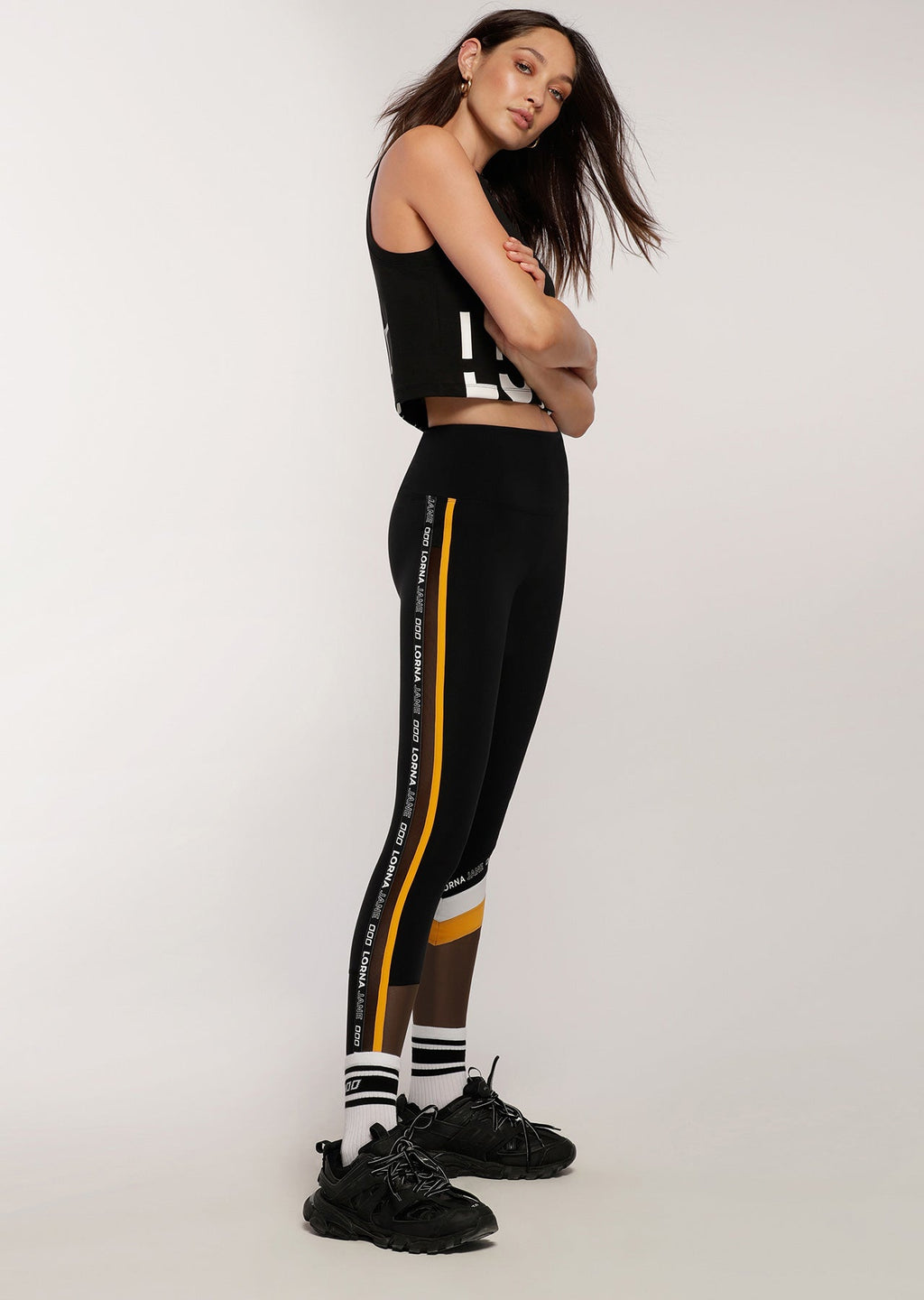 Colour Block Core Full Length Leggings