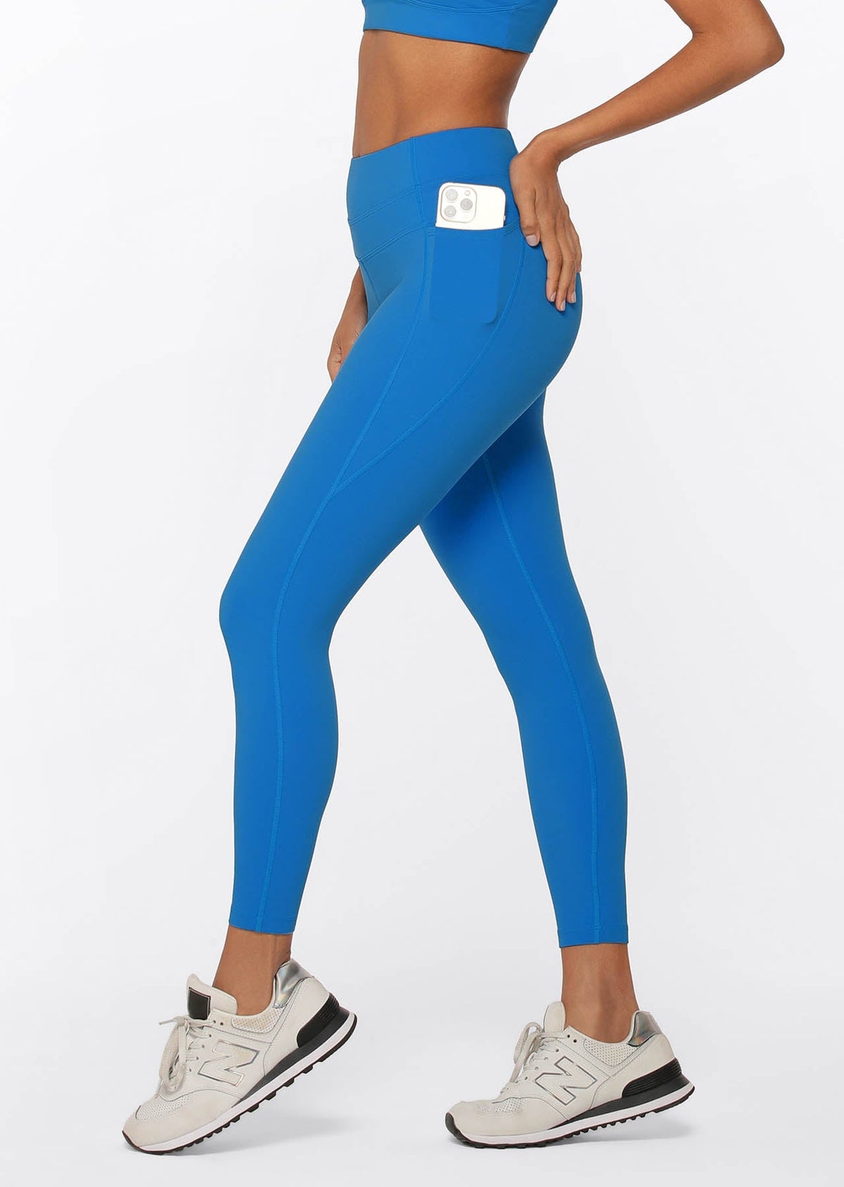 Curved Recycled Ankle Biter Leggings