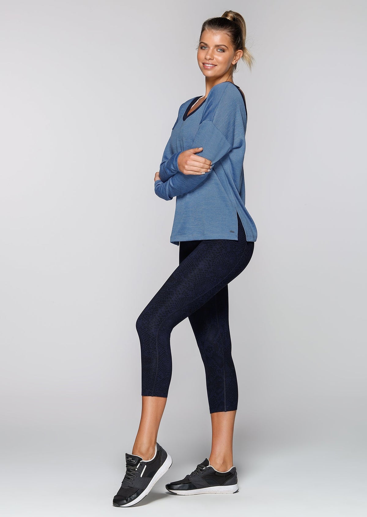 Don't Look Back L/Slv Top