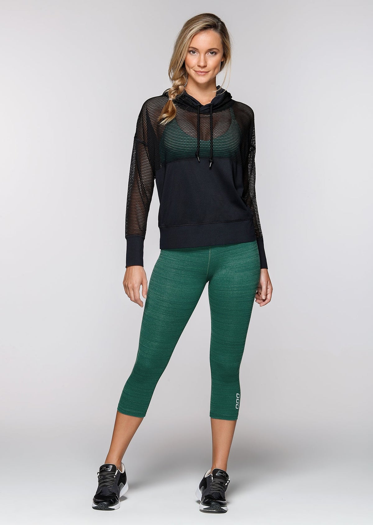 Feel The Beat Cropped Hoodie