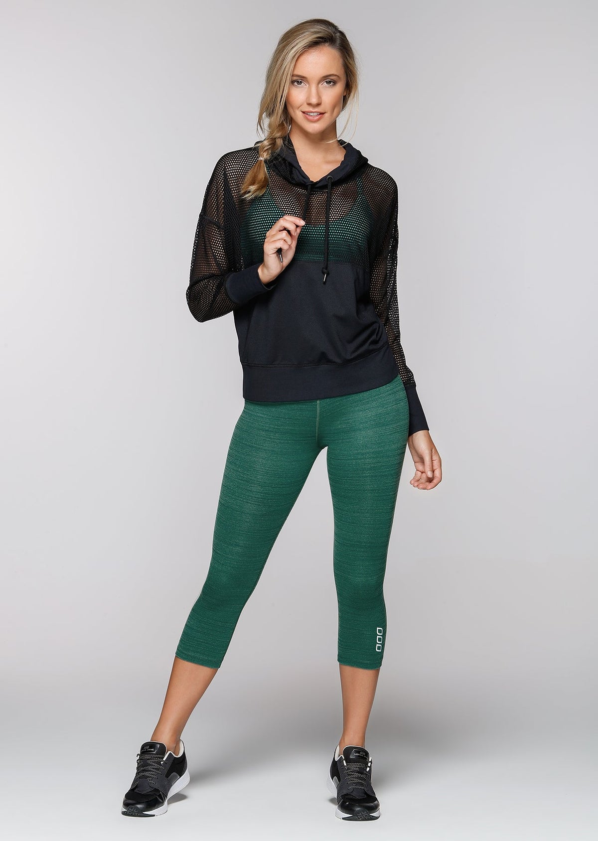 Feel The Beat Cropped Hoodie