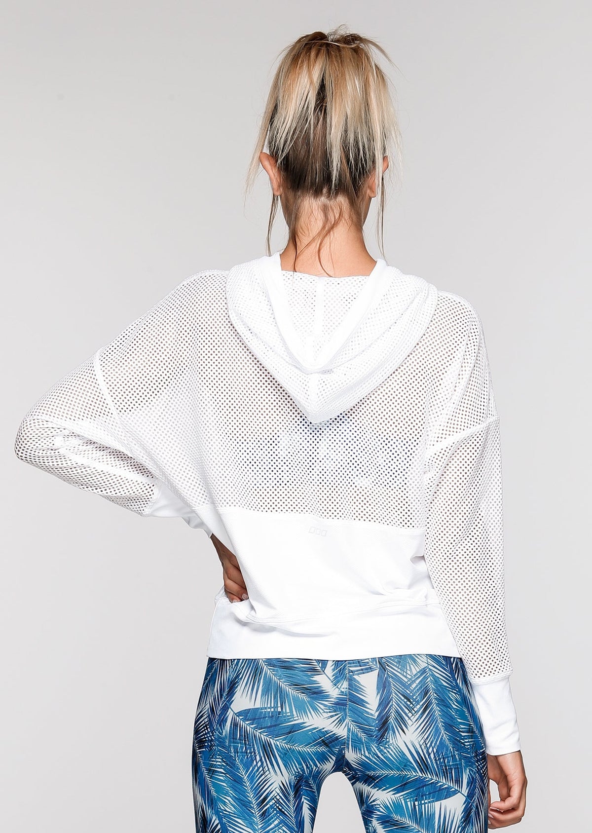 Feel The Beat Cropped Hoodie
