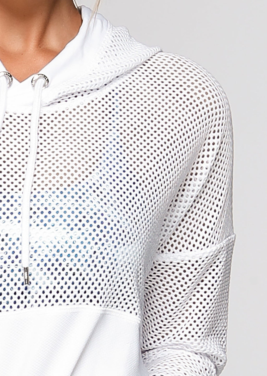 Feel The Beat Cropped Hoodie