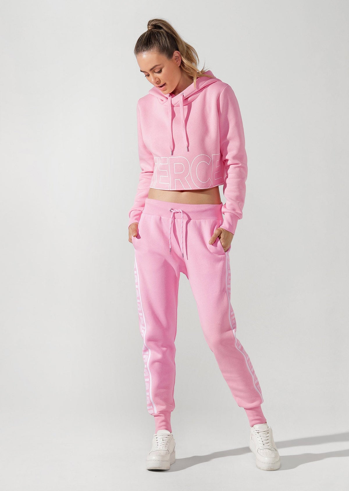 Fierce Cropped Hoodie