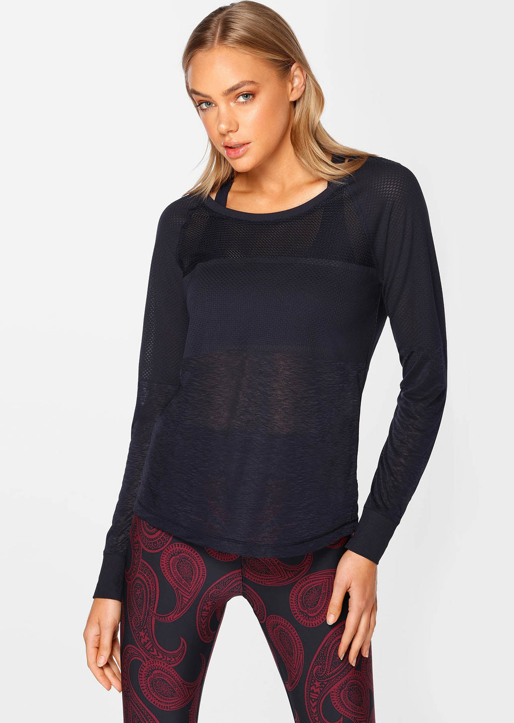Finish Line Active Long Sleeve Top