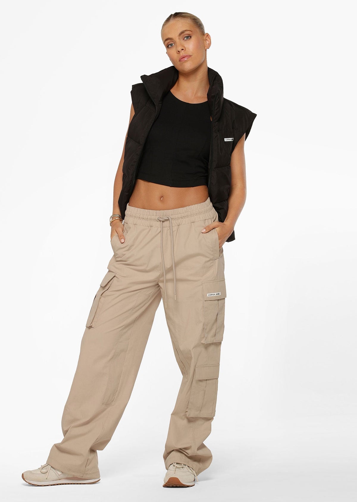 Flashback High Waisted Cargo Pants