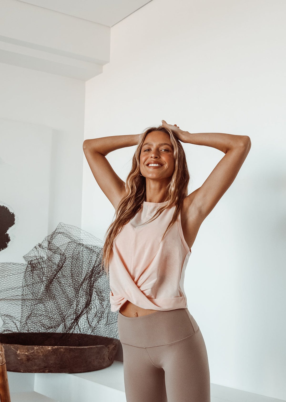 Flawless Cropped Active Tank