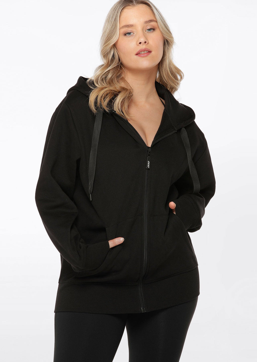 Fleece Zip Through Hoodie