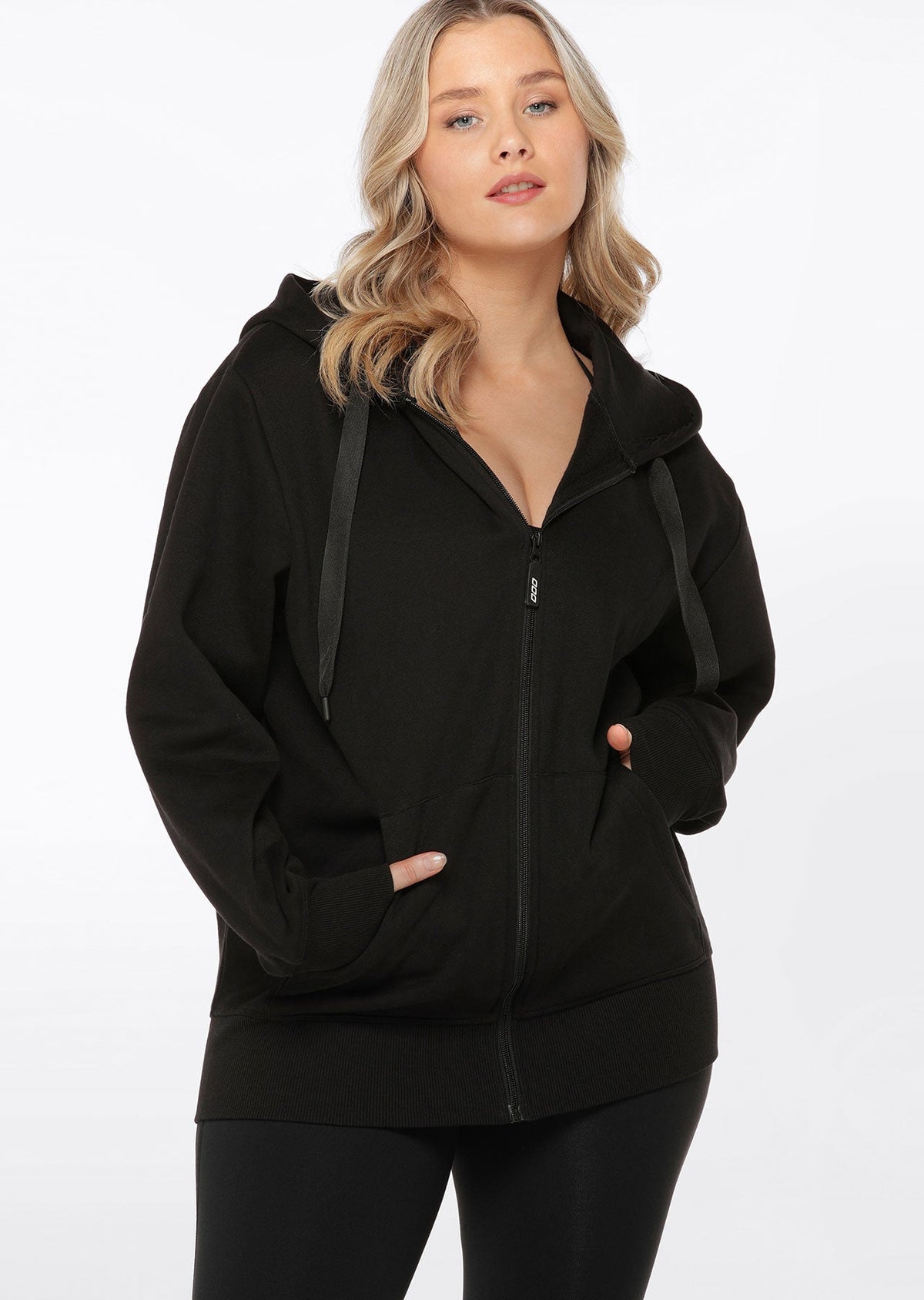 Fleece Zip Through Hoodie