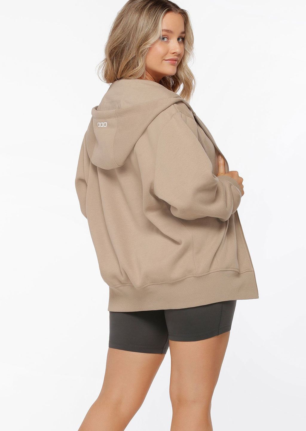 Fleece Zip Through Hoodie