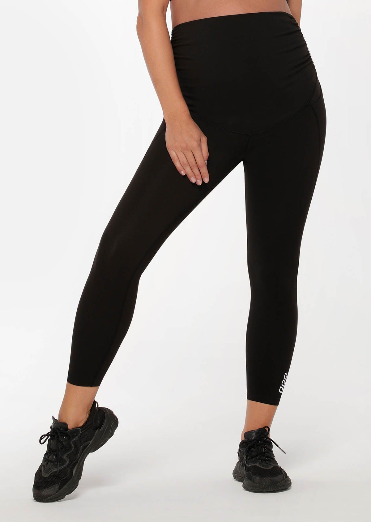 Full Coverage Maternity Phone Pocket Ankle Biter Leggings