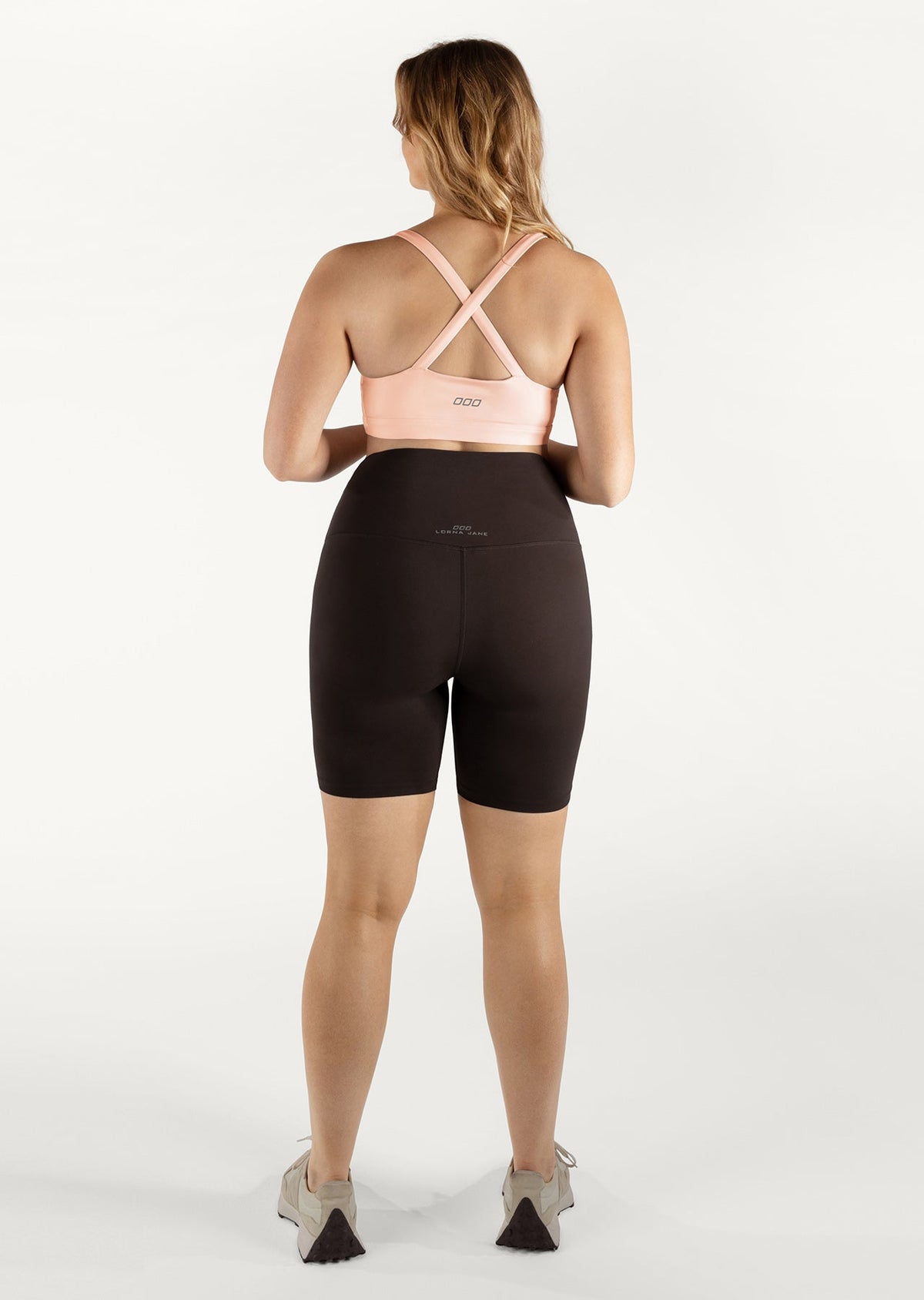 Gathered Panel Sports Bra
