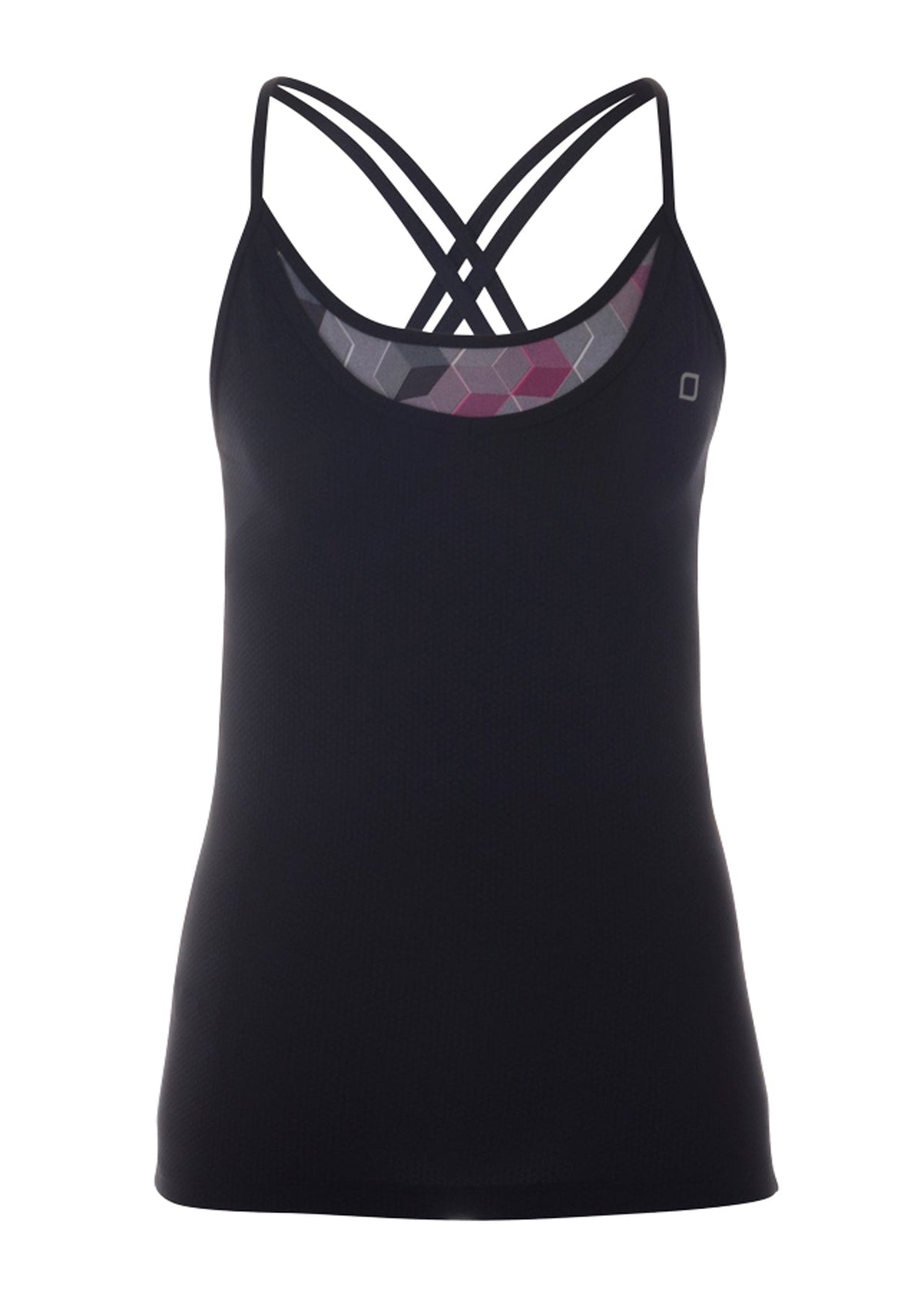 Geo Pop Tank Bra Combo