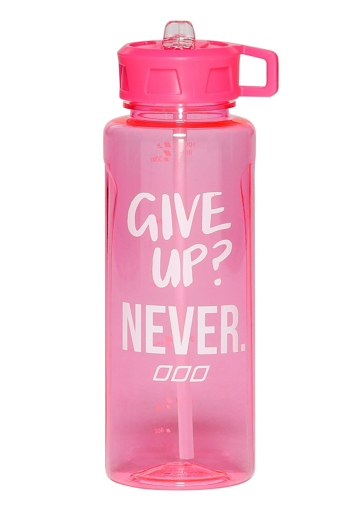 Give Up Never Water Bottle