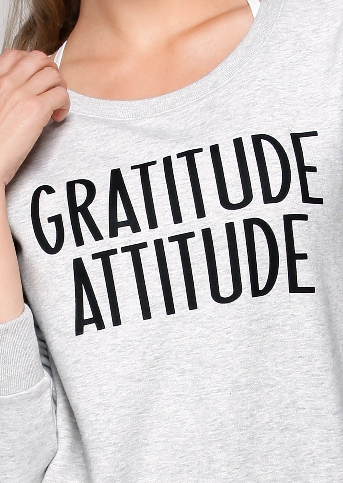 Gratitude Attitude L/Slv Top