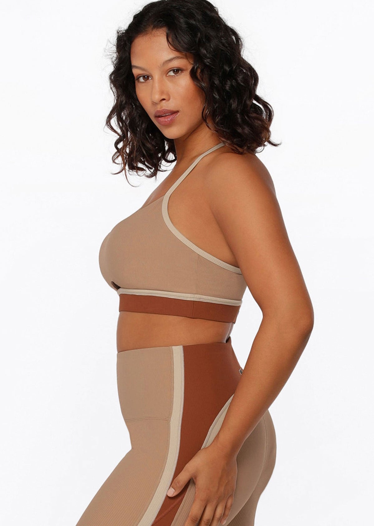 Grounded Rib Sports Bra