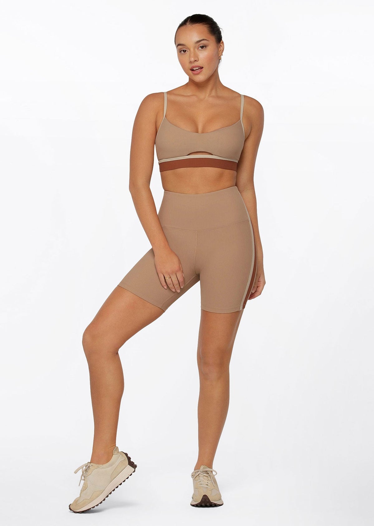 Grounded Rib Sports Bra
