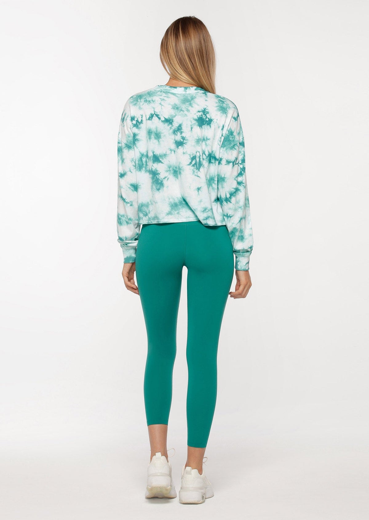 Grunge Tie Dye Long Sleeve Top