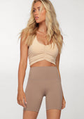 Hi-Fold Lotus Bike Shorts