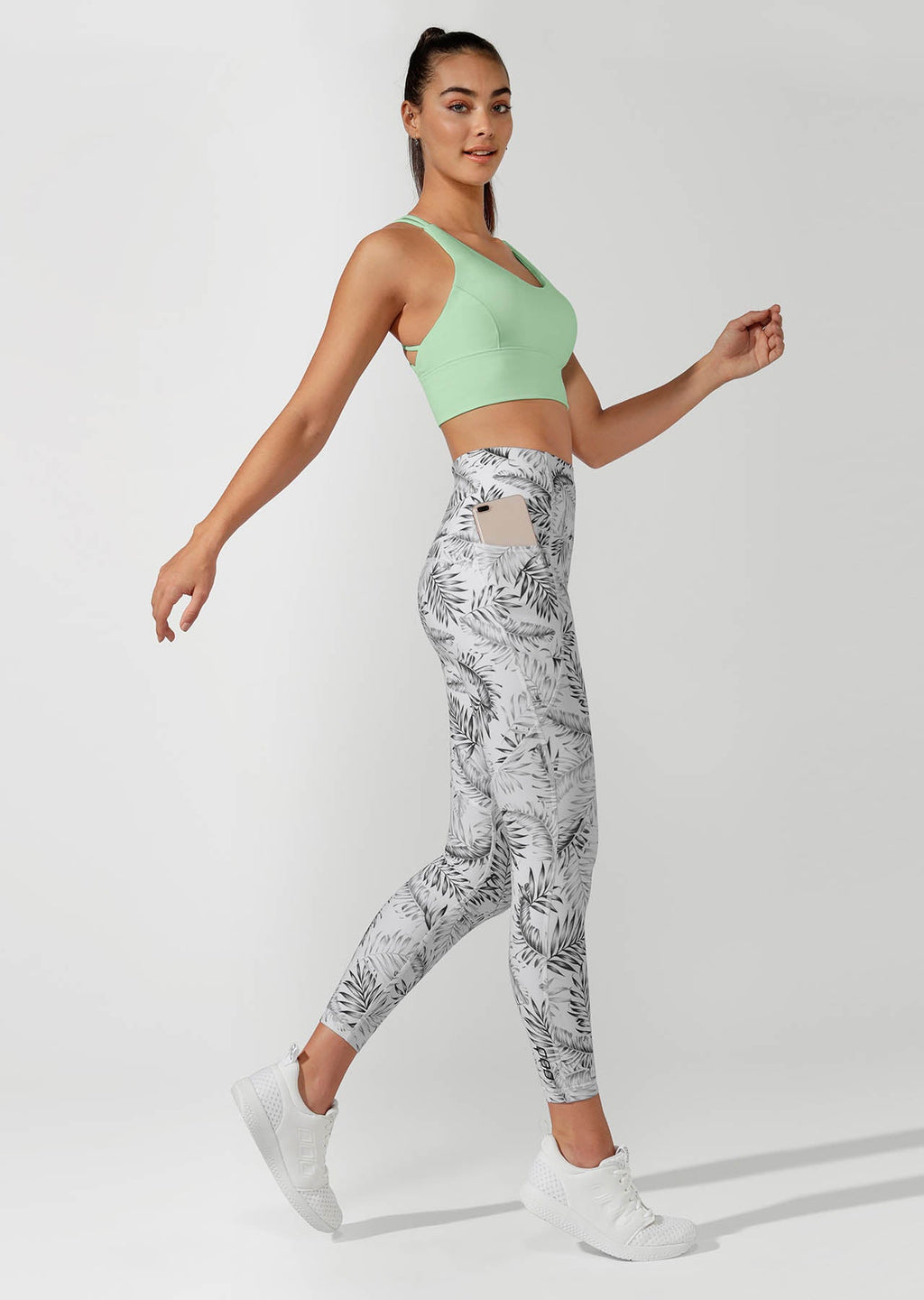 High Rise Booty Core Ankle Biter Tight