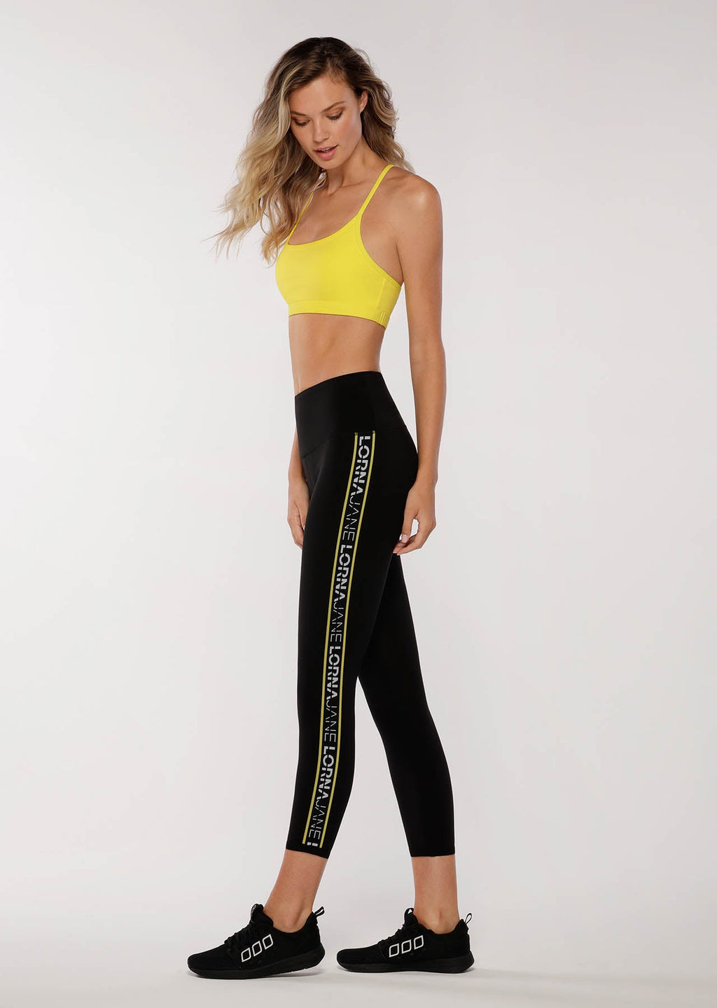 High Rise Logo Ankle Biter Leggings
