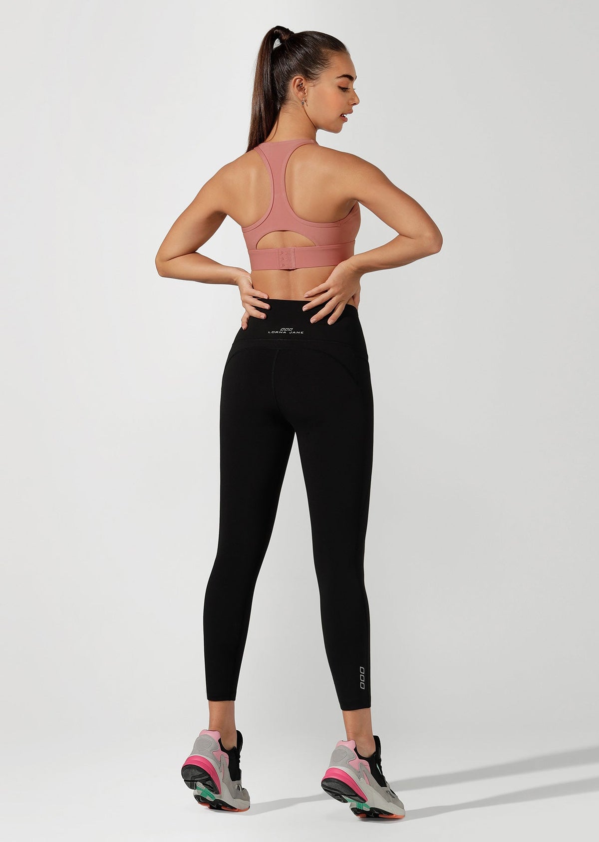 High Rise Pocket Core Ankle Biter Tight