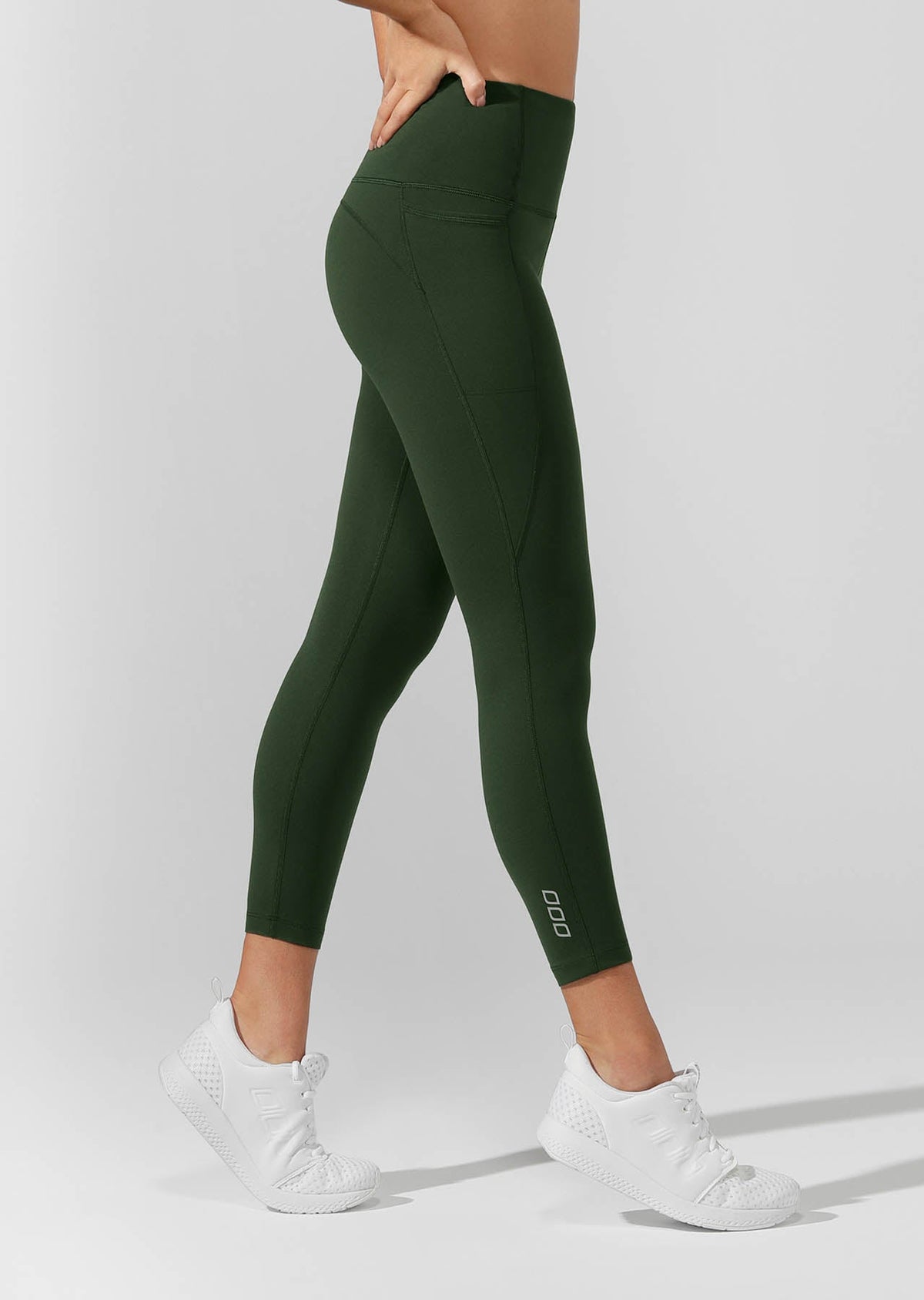 High Rise Pocket Core Ankle Biter Tight