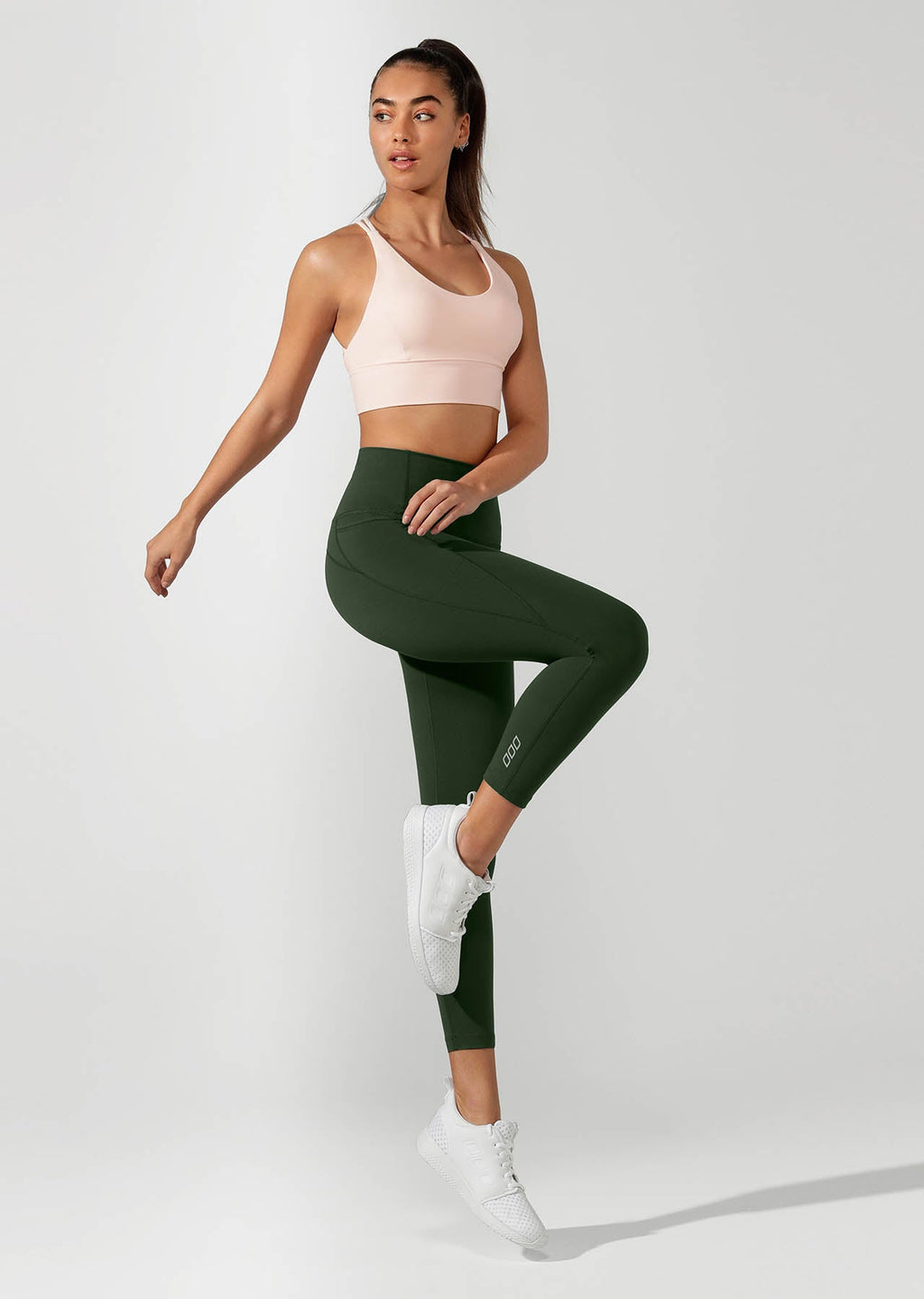 High Rise Pocket Core Ankle Biter Tight