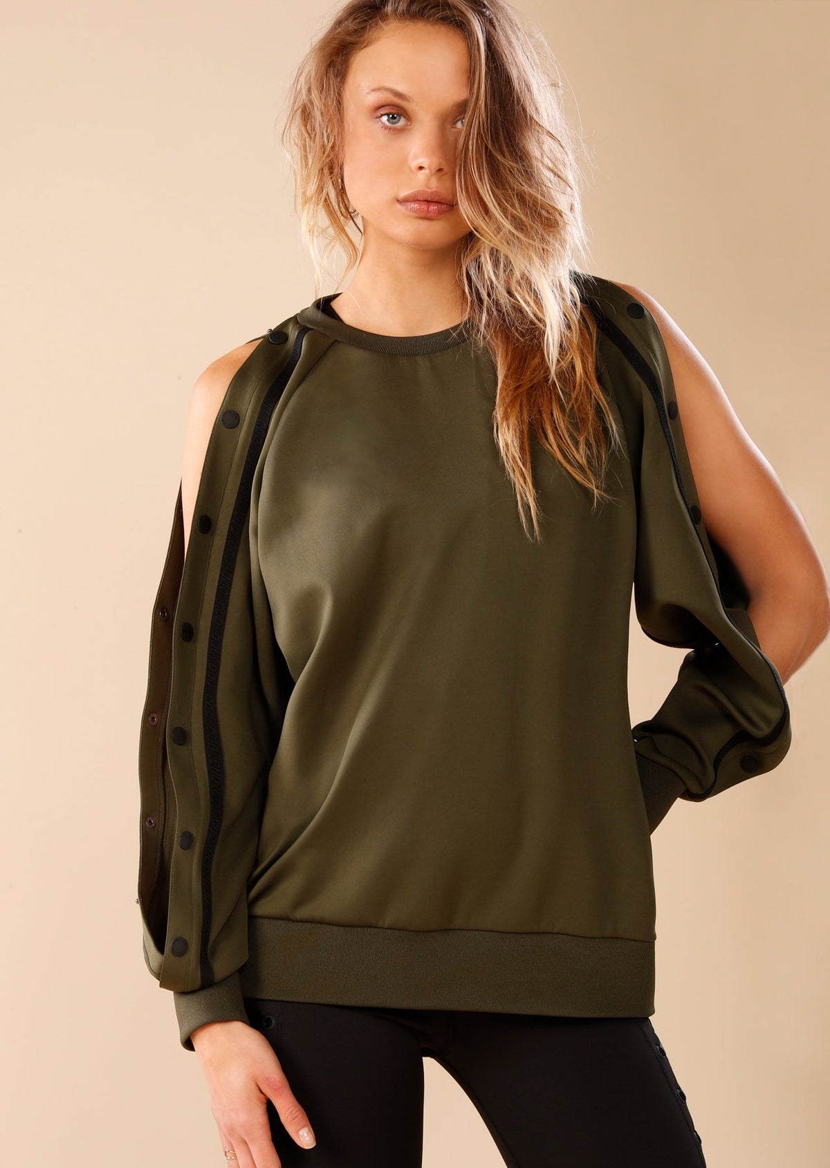 Highline L/Slv Snap Top