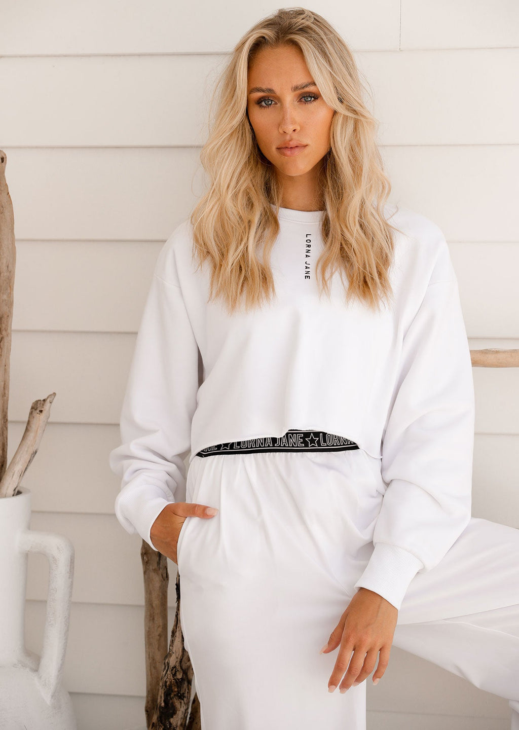 Icon Cropped Sweat