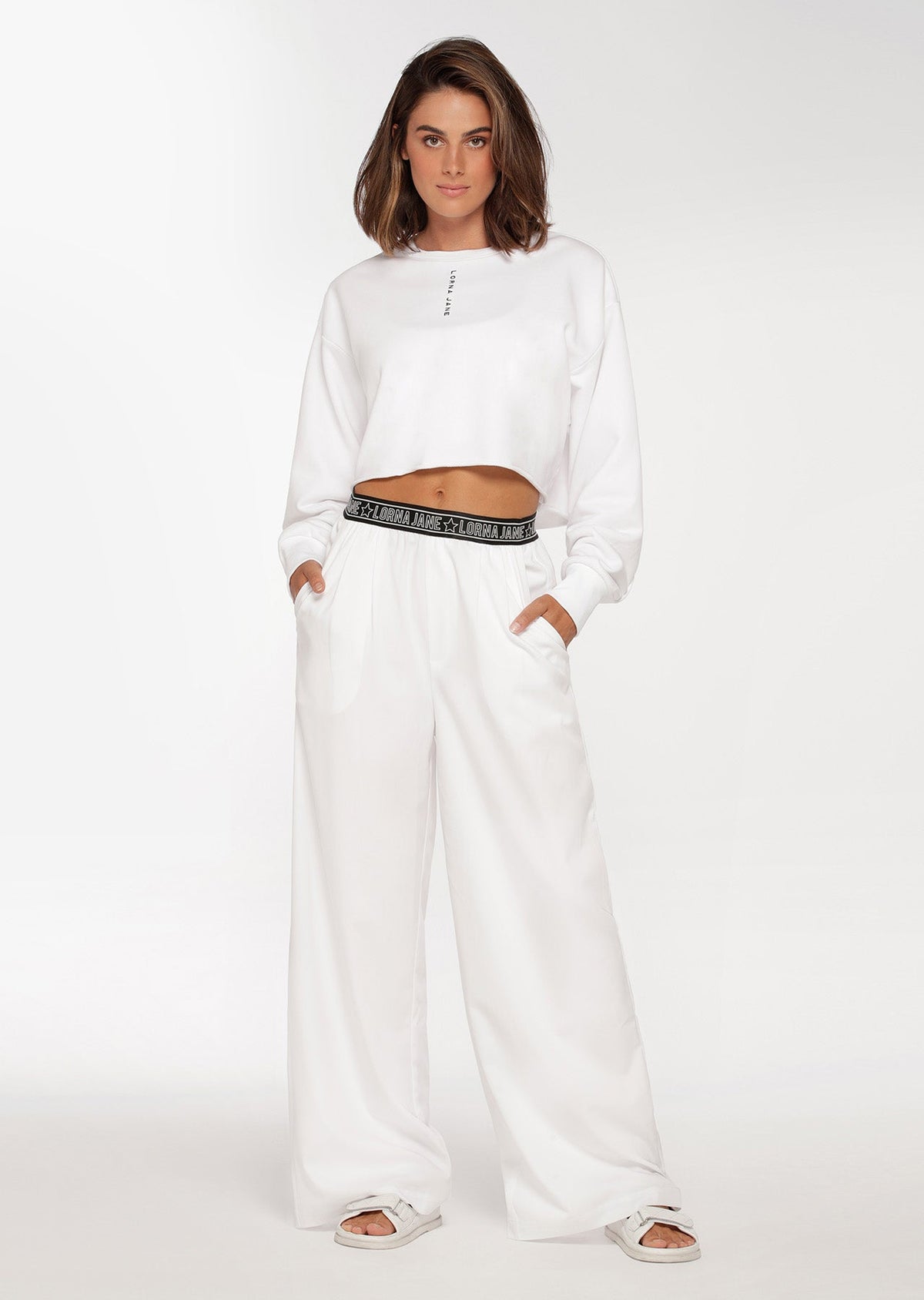 Icon Cropped Sweat