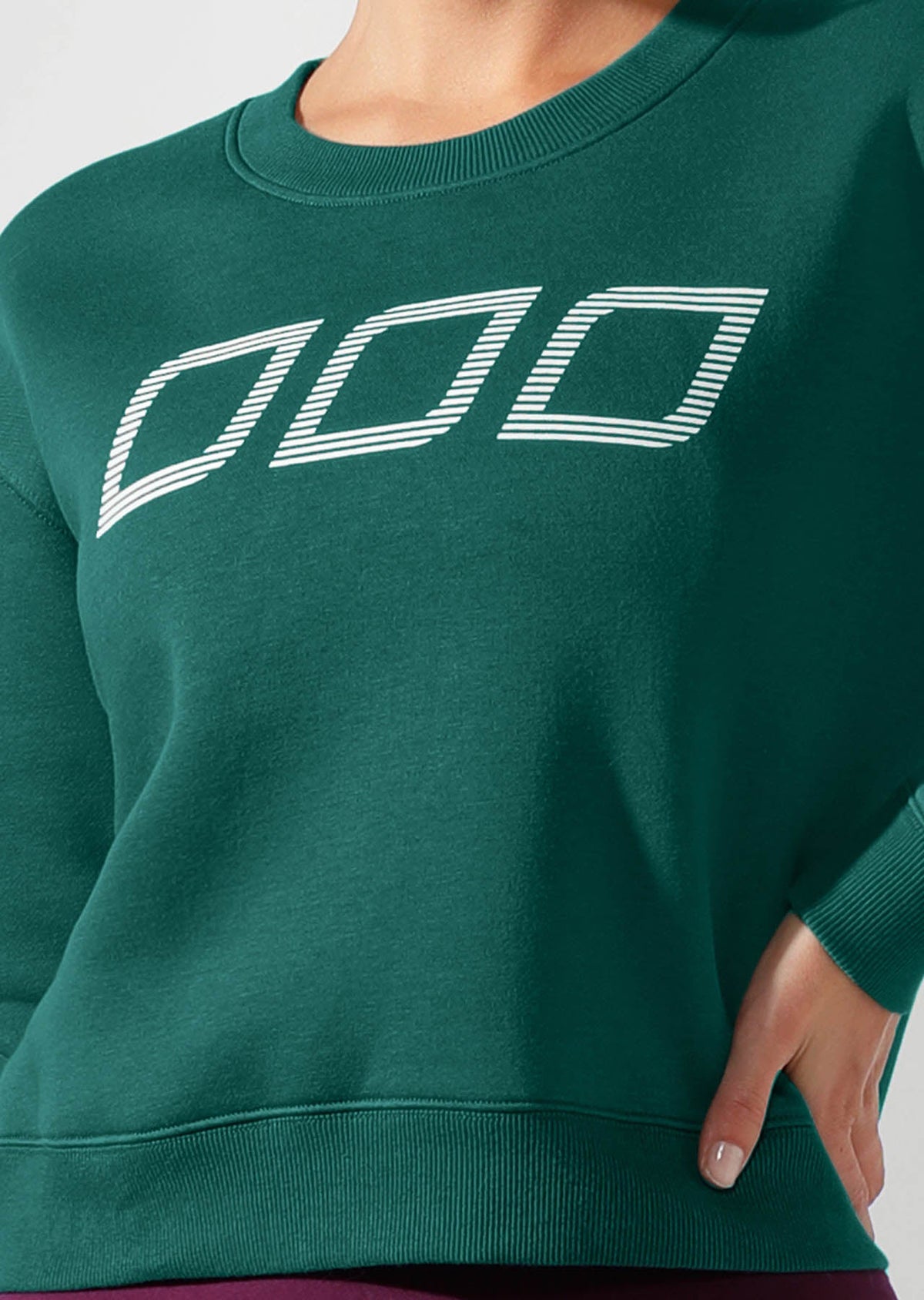Iconic Cropped Sweat