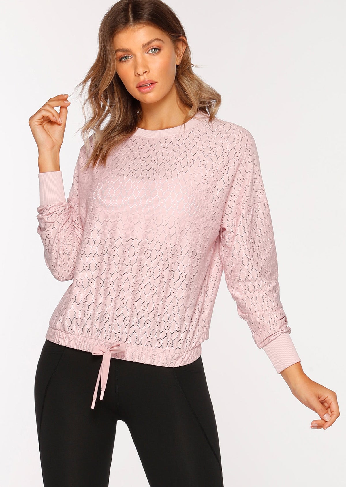 Indiana Active Mesh L/Slv Top