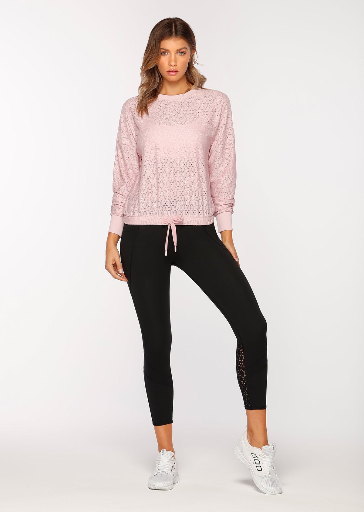 Indiana Active Mesh L/Slv Top
