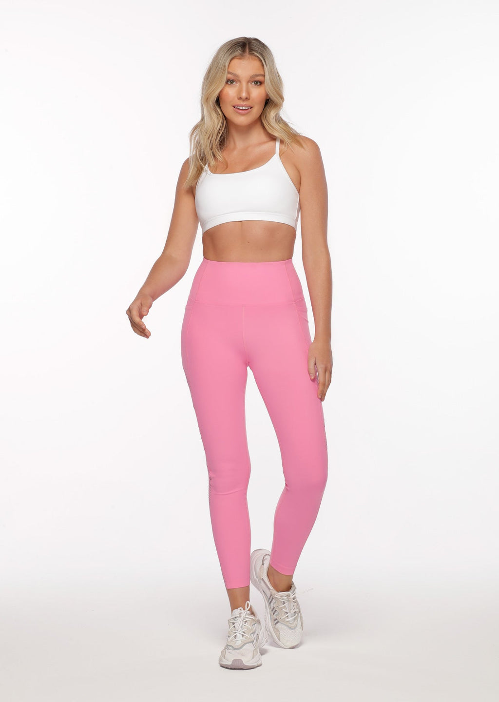 Inspire Mesh Full Length Leggings
